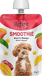 Reflex Plus Smoothie Biftekli ve Mangolu 85 gr Sıvı Köpek Ödül Maması