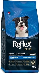 Reflex Plus Somonlu 12 kg Orta ve Büyük Irk Yetişkin Köpek Maması