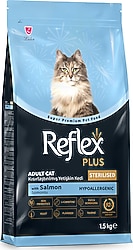 Reflex Plus Somonlu 1.5 kg Kısırlaştırılmış Yetişkin Kedi Maması
