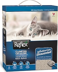 Reflex Sensitive Kokusuz 6 lt Topaklanan Kedi Kumu