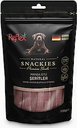 Reflex Snackies Manda Etli Şeritler 170 gr Köpek Ödül Maması
