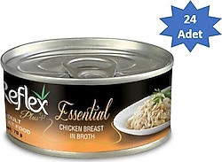 Reflex Plus Essential Tavuk Göğüslü 70 gr 24'lü Yetişkin Konserve Kedi Maması