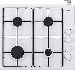 Regal SO 6040 B DG Beyaz Set Üstü Ocak