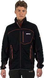 Regatta Diego II Siyah Erkek SoftShell Mont