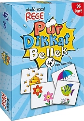 Rege Pür Dikkat Bellek Kartları