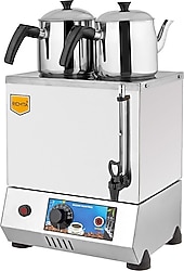 Remta 20 Model EP02(A) Pleytsiz Çift Demlikli 14 lt Elektrikli Çay Kazanı