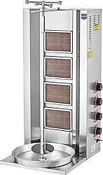 Remta D08 4 Radyanlı Gazlı Döner Makinesi