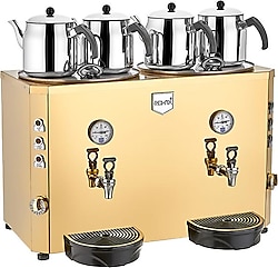 Remta DE13S 4 Demlikli Şamandıralı 46 lt Çay Kazanı