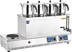 Remta K33 85 Model 4 Demlikli Elektrikli 43 lt Çay Kazanı