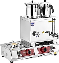 Remta N11 30 Model Çift Demlikli LPG'li 24 lt Çay Kazanı
