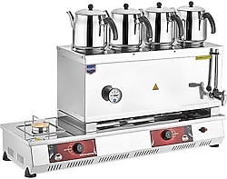 Remta N14 85 Model 4 Demlikli Gazlı 43 lt Çay Kazanı