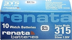 Renata 315 SR716SW 1.55V 10'lu Saat Pili