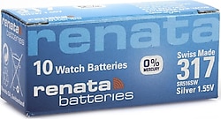 Renata 317 SR516SW 1.55V 10'lu Saat Pili