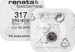 Renata 317 SR516SW 1.55V Saat Pili