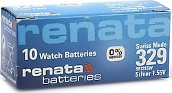 Renata 329 SR731SW 1.55V 10'lu Saat Pili
