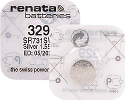 Renata 329 SR731SW 1.55V Saat Pili
