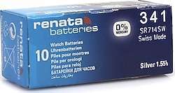 Renata 341 SR714SW 1.55V 10'lu Saat Pili