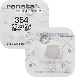 Renata 364 SR621SW 1.55V Saat Pili