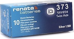 Renata 373 SR916SW 1.55V 10'lu Saat Pili