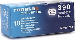 Renata 390 SR1130SW 1.55V 10'lu Saat Pili