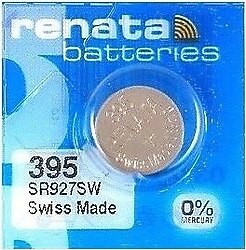 Renata 337 - Lot De 10 Piles Bouton Pour Montre - Oxyde D'argent 1,55V - Diamètre 4,8 Mm - Hauteur 1,6 Mm - Qualité Suisse