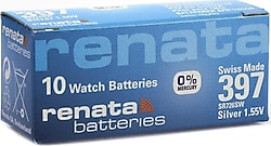 Renata 397 SR726SW 1.55V 10'lu Saat Pili