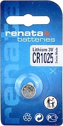 Renata CR1025 3V Lityum Düğme Pil