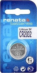 Renata CR2032 3V Lityum Düğme Pil
