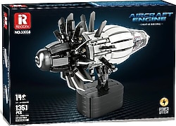 Reobrix 33018 Technic Uçak Motoru