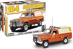Revell 1:24 '79 Jeep J10 Pickup with Camper Top 14568 Maket Seti