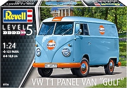 Revell 1:24 VW T1 Panel Van Gulf 07726 Maket Kiti
