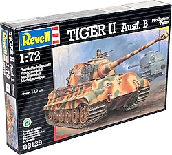 Revell 1:72 Tiger II Ausf. B 03129 Mkaet Seti
