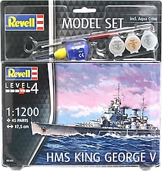 Revell 1:1200 HMS King George V 05161 Maket Seti