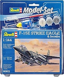 Revell 1:144 F-15E Strike Eagle & Bombs 03972 Maket Seti