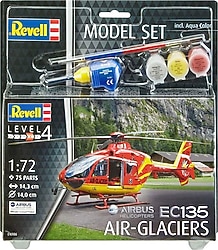 Revell 1:72 EC135 Air-Glaciers 04986 Maket Seti
