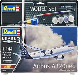 Revell 1:144 Airbus A320 Lufthansa 03942 Maket Seti