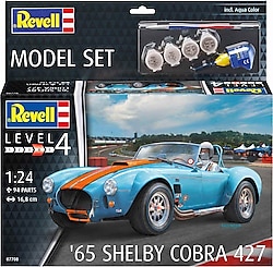 Revell 1:24 65 Shelby Cobra 427 07708 Maket Seti