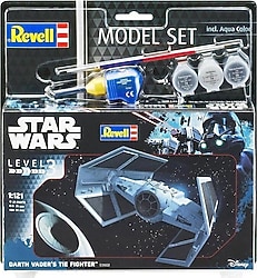 Revell 1:121 Star Wars Darth Vader's Tie Fighter 03602 Maket Seti