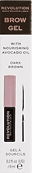 Revolution Brow Gel Dark Brown Kaş Jeli