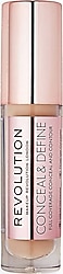 Revolution Conceal & Define 16H Full Coverage C10 4 ml Likit Kapatıcı