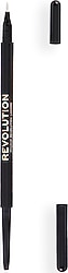 Revolution Felt & Kohl Çift Taraflı Beyaz Kalem Eyeliner