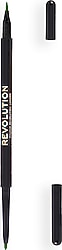 Revolution Felt & Kohl Çift Taraflı Yeşil Kalem Eyeliner