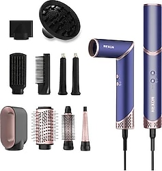 Rexon Flex 10in1 Mavi Saç Şekillendirme Seti