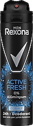 Rexona Men Active Fresh Cobalt Erkek Sprey Deodorant 150 ml