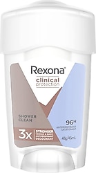 Rexona Clinical Protection Shower Clean 45 ml Kadın Stick Deodorant