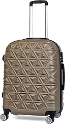 Reymond Luggage Piramit Canyon ABS Gold Orta Boy Valiz