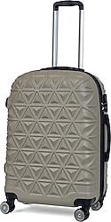 Reymond Luggage Piramit Canyon Bej ABS Orta Boy Valiz