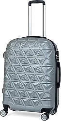 Reymond Luggage Piramit Canyon Gri ABS Orta Boy Valiz