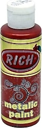 Rich 0738 Metalik 120 cc Kızıl Bakır Akrilik Boya