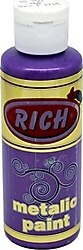 Rich 0750 Metalik 120 cc Mor Akrilik Boya